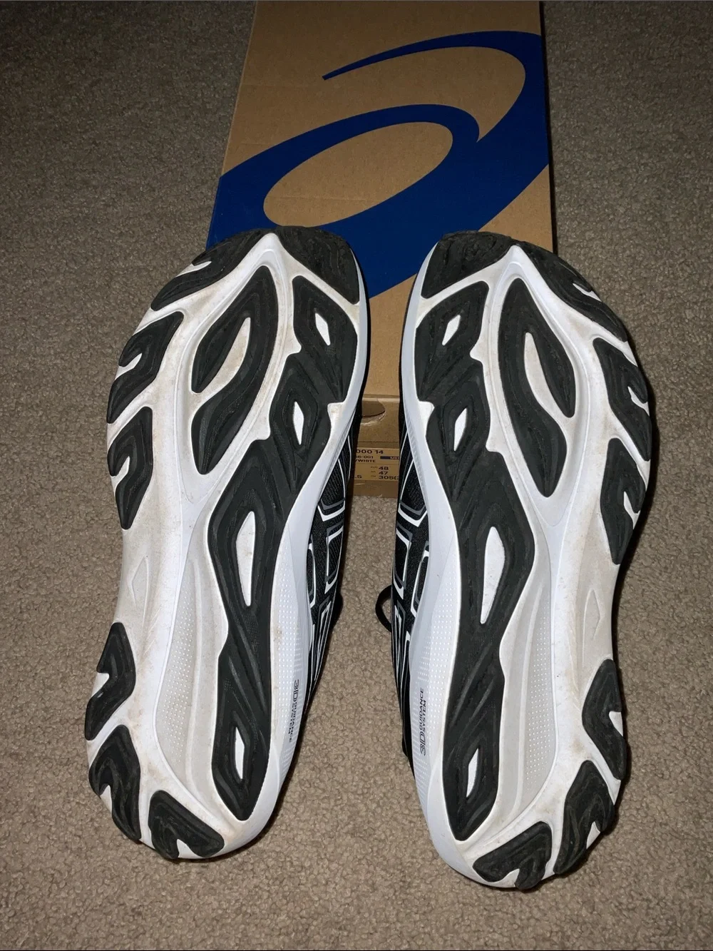 Asics shoes have